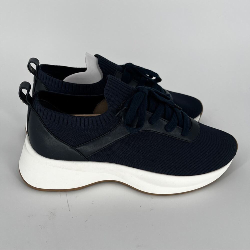 Giani Bernini Floraa Knit Sneakers Navy Memory Foam - Size 9 - Picture 6 of 14